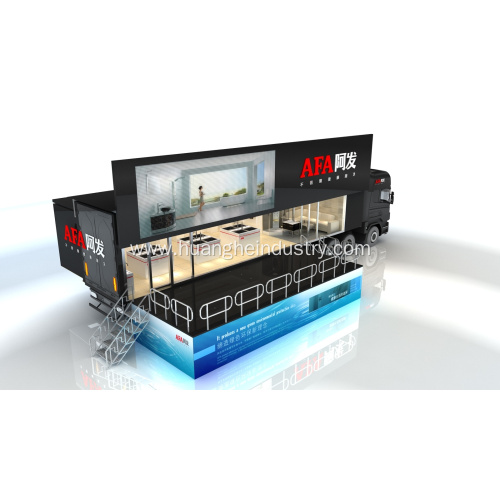 Animation Function LED Mobile Stage Truck